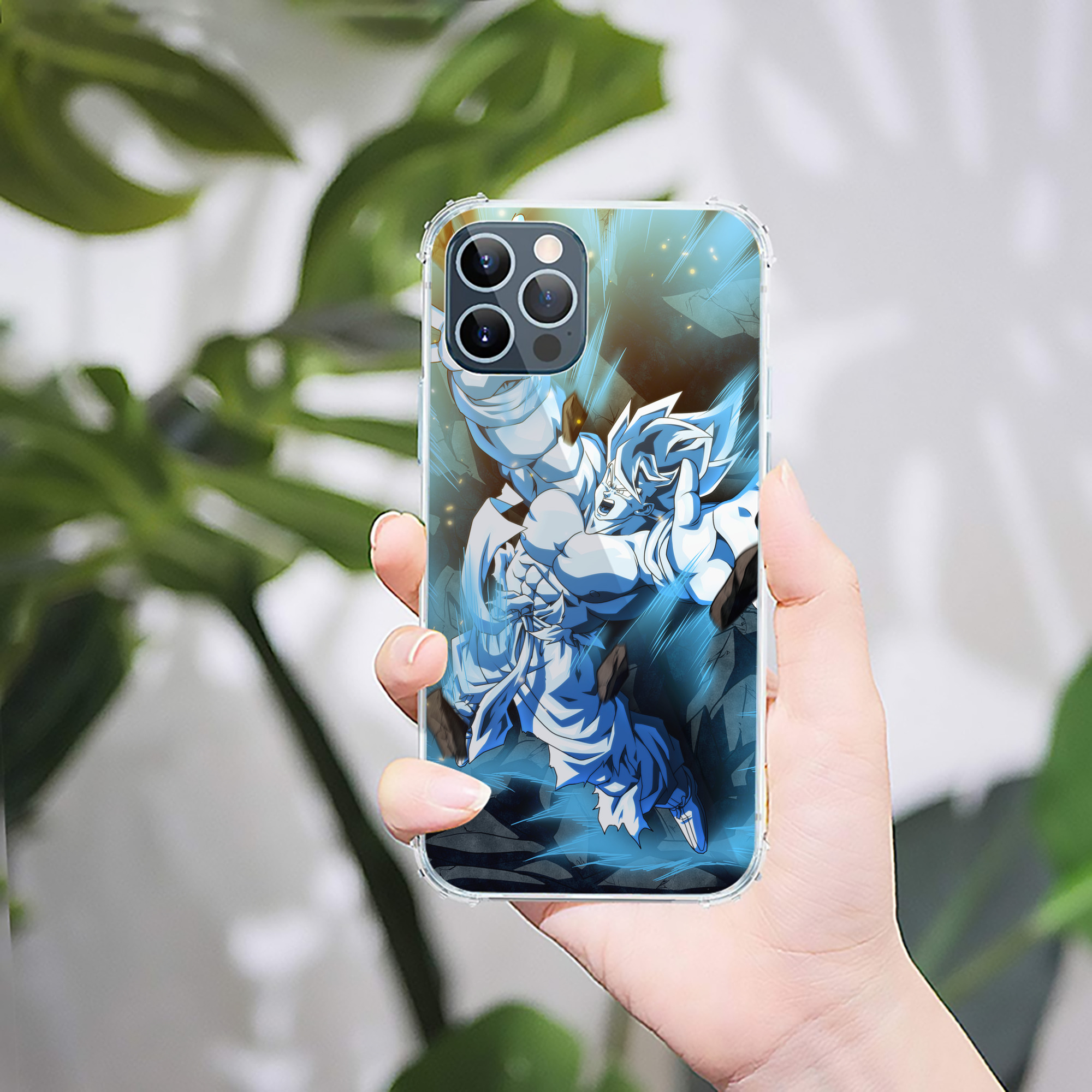 （画像用） ドラゴンボール DRAGON BALL 【iPhone 12シリーズ対応】透明スマホケース（クリアソフトケース）
